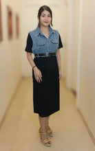 1 PC DENIM DRESS - RajsiPoshak